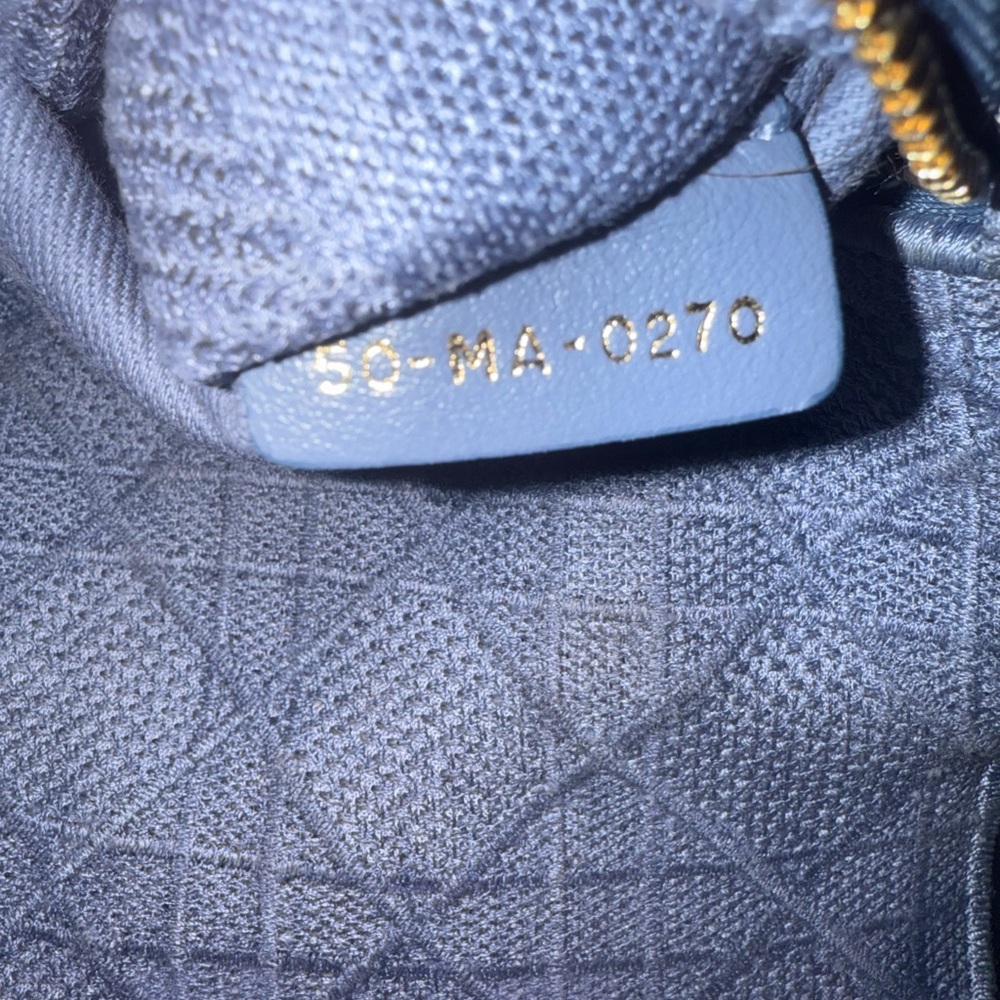 Lady Dior d-Lite Medium Denim Bag - Picture 9 of 16